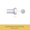 Kenney Mfg Kenney Weaver 1" Indoor/Outdoor Rust-Resistant Curtain Rod, 72-144", Brushed Nickel KN90011 - alternate 5